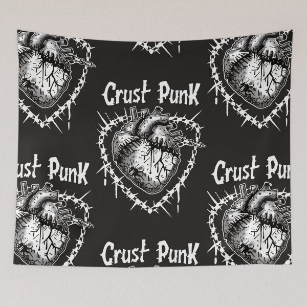 Item preview, Crust Punk Heart Fusion Mix designed and sold by Piotrek0001.