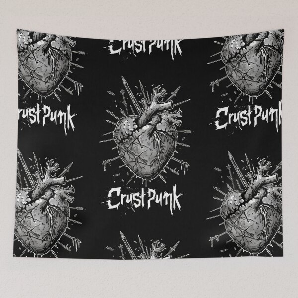 Item preview, Crust Punk Heart Fusion Mix designed and sold by Piotrek0001.