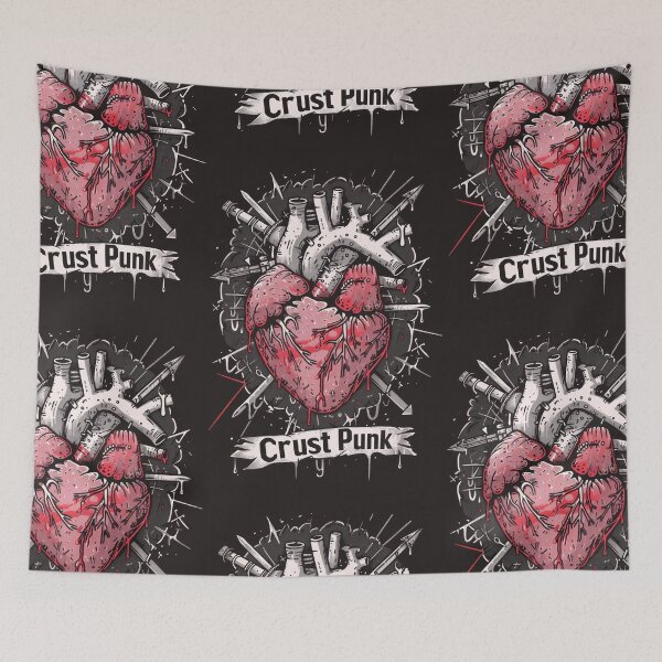 Item preview, Crust Punk Heart Fusion Mix designed and sold by Piotrek0001.