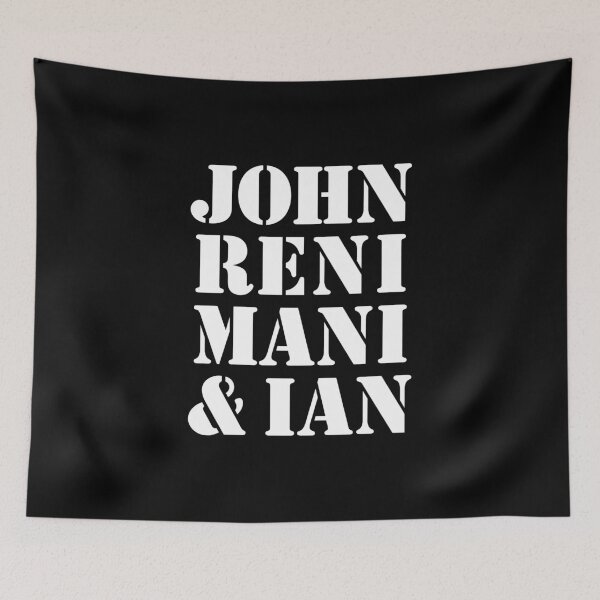 Item preview, John Reni Mani & Ian - white designed and sold by DFA.