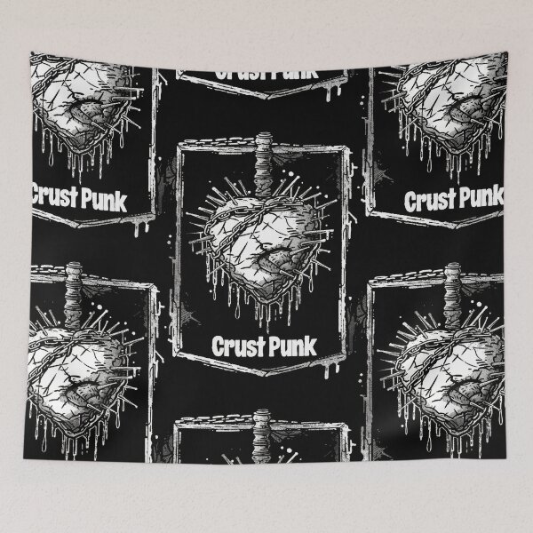 Item preview, Crust Punk Heart Fusion Mix designed and sold by Piotrek0001.