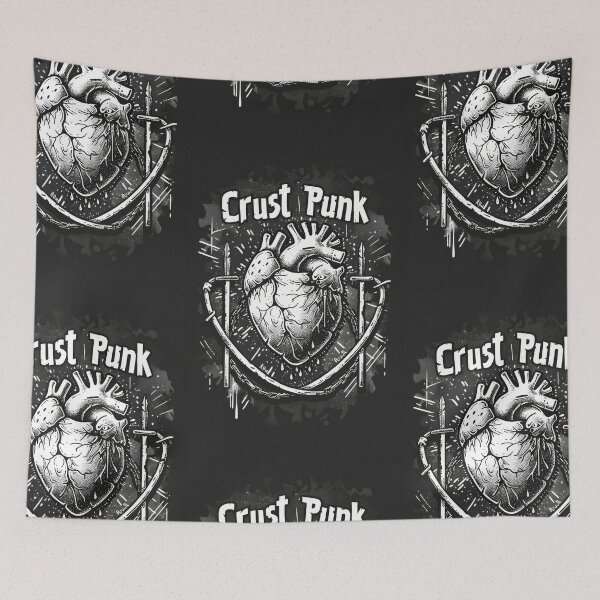 Item preview, Crust Punk Heart Fusion Mix designed and sold by Piotrek0001.