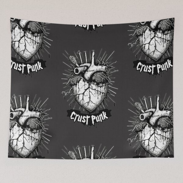 Item preview, Crust Punk Heart Fusion Mix designed and sold by Piotrek0001.
