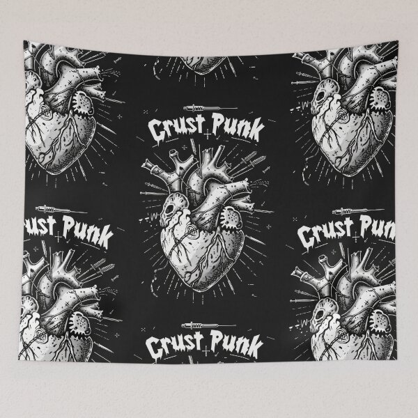 Item preview, Crust Punk Heart Fusion Mix designed and sold by Piotrek0001.
