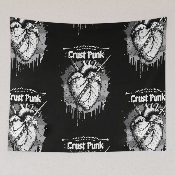 Item preview, Crust Punk Heart Fusion Mix designed and sold by Piotrek0001.