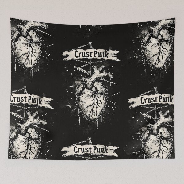 Item preview, Crust Punk Heart Fusion Mix designed and sold by Piotrek0001.