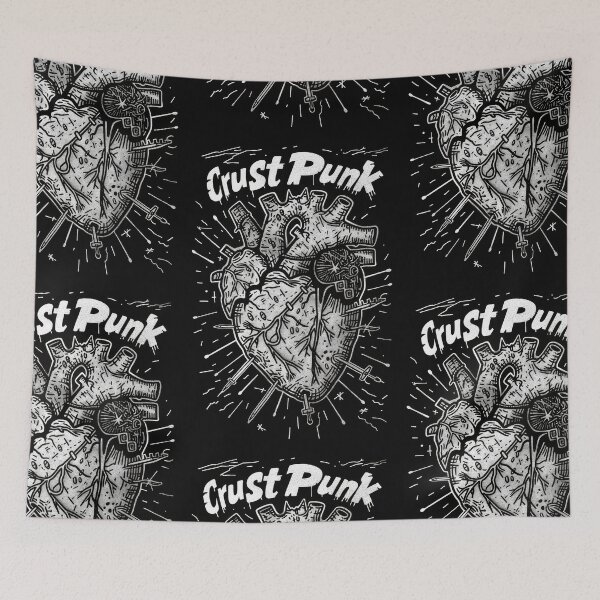 Item preview, Crust Punk Heart Fusion Mix designed and sold by Piotrek0001.