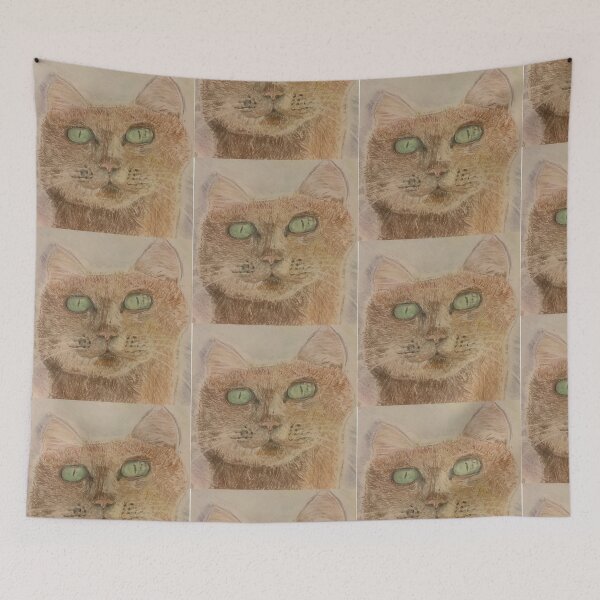 Item preview, Curious cat designed and sold by Jacinta hunt.
