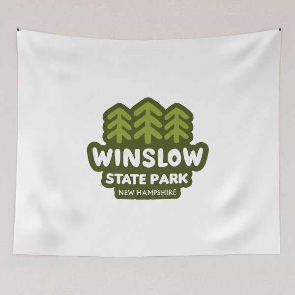 Item preview, Winslow State Park New Hampshire Green Trees designed and sold by bivenart.