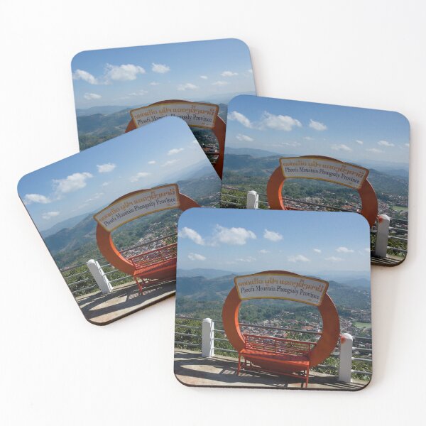 Item preview, Divine Perspectives: Phongsaly from the Phoufa Temple viewpoint designed and sold by franck380.