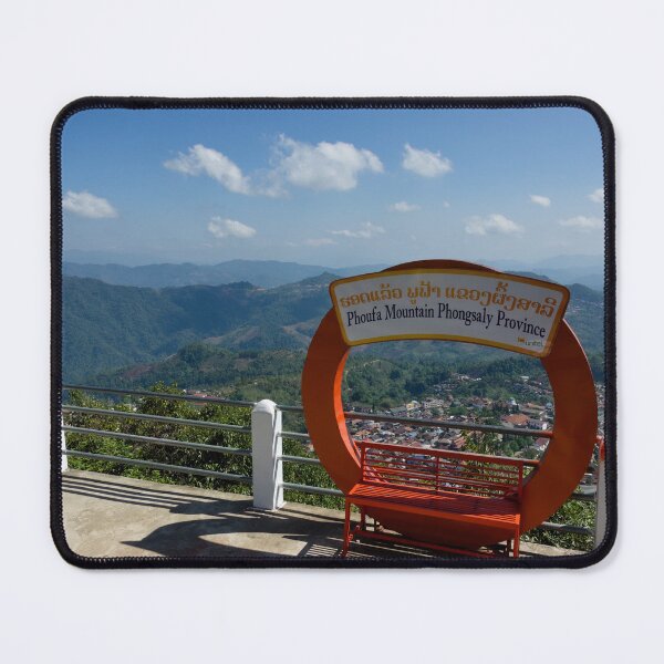 Item preview, Divine Perspectives: Phongsaly from the Phoufa Temple viewpoint designed and sold by franck380.