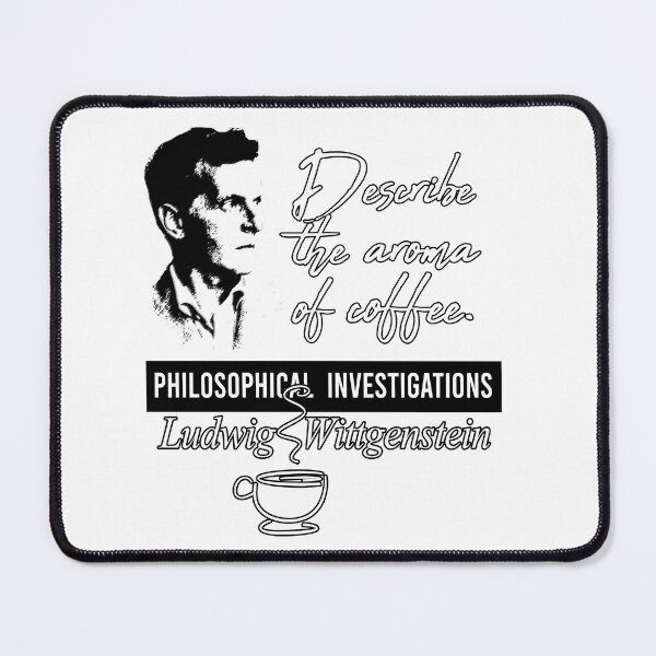 Item preview, Wittgenstein and coffee - Philosophical Investigations  designed and sold by We-thePixels.