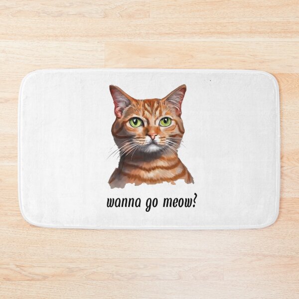 Item preview, red cat just wants to go meow designed and sold by Knautschibert.