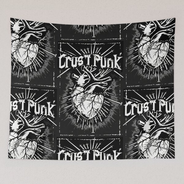Item preview, Crust Punk Heart Fusion Mix designed and sold by Piotrek0001.