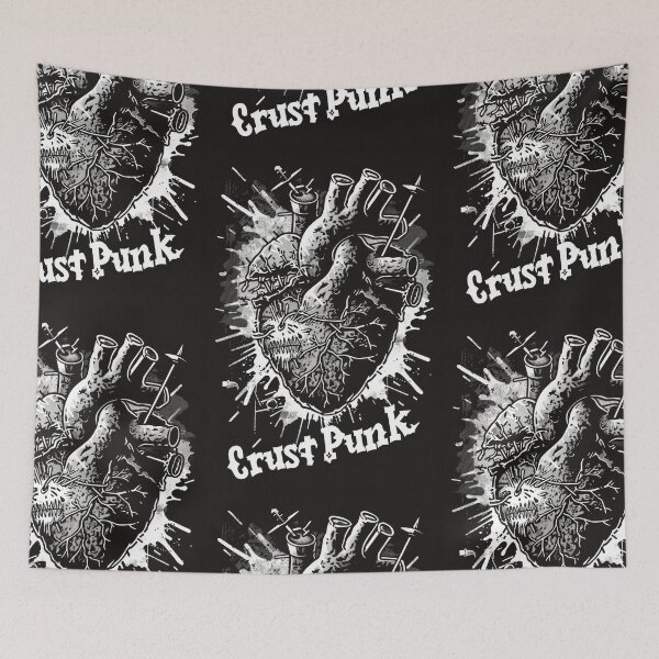 Item preview, Crust Punk Heart Fusion Mix designed and sold by Piotrek0001.