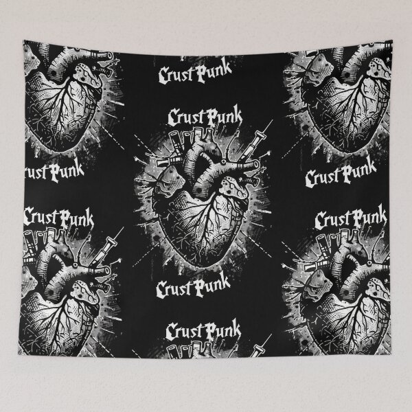 Item preview, Crust Punk Heart Fusion Mix designed and sold by Piotrek0001.