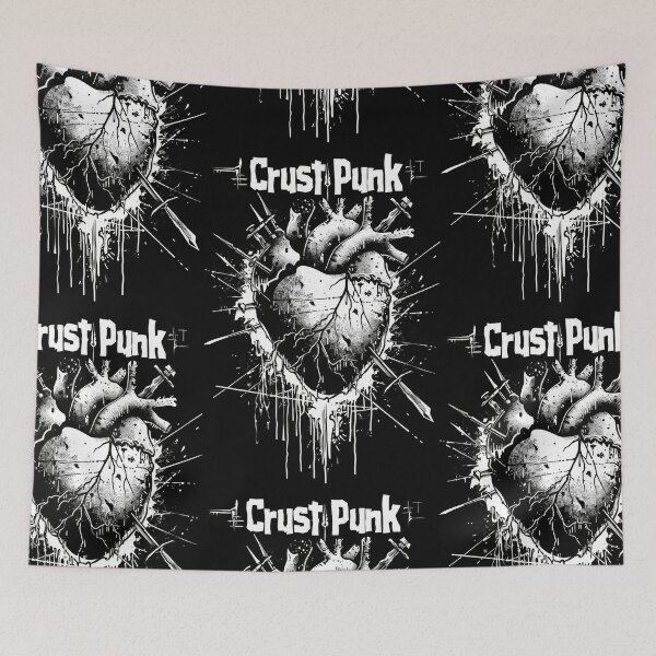 Item preview, Crust Punk Heart Fusion Mix designed and sold by Piotrek0001.