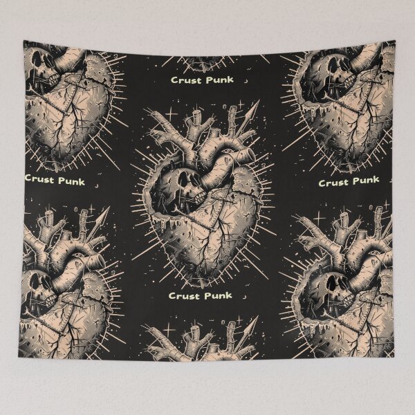 Item preview, Crust Punk Heart Fusion Mix designed and sold by Piotrek0001.
