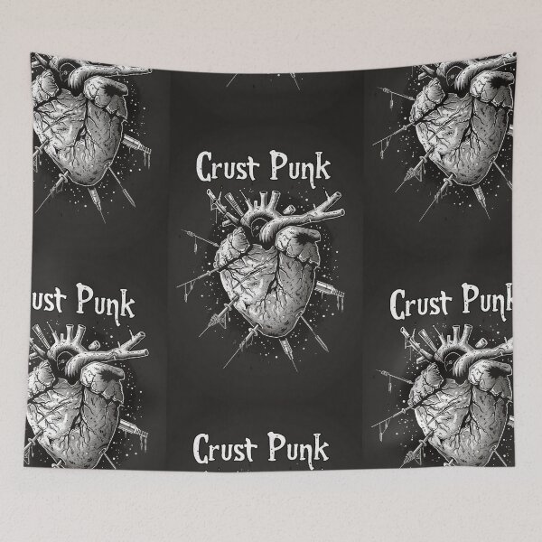 Item preview, Crust Punk Heart Fusion Mix designed and sold by Piotrek0001.