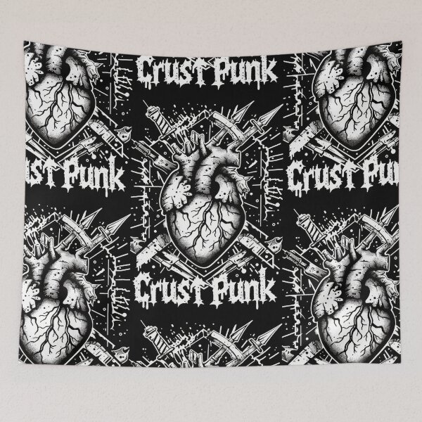 Item preview, Crust Punk Heart Fusion Mix designed and sold by Piotrek0001.