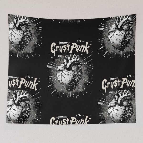Item preview, Crust Punk Heart Fusion Mix designed and sold by Piotrek0001.