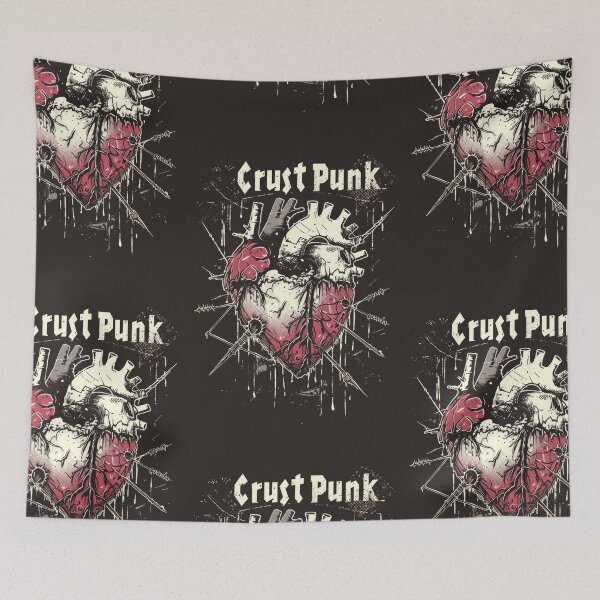 Item preview, Crust Punk Heart Fusion Mix designed and sold by Piotrek0001.