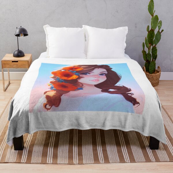 Item preview, haired girl designed and sold by eriktartufo.