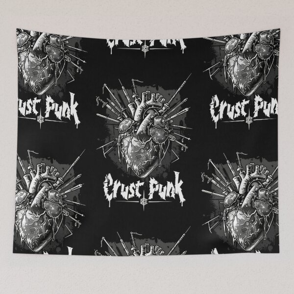 Item preview, Crust Punk Heart Fusion Mix designed and sold by Piotrek0001.