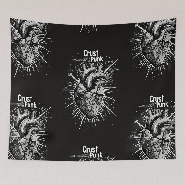 Item preview, Crust Punk Heart Fusion Mix designed and sold by Piotrek0001.