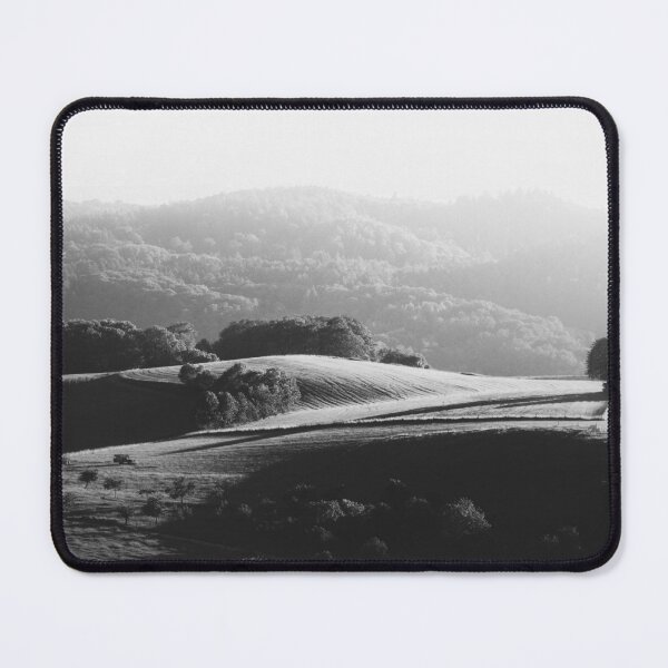 Item preview, Beautiful spring meadow in the Odenwald in the homeland of Hesse with flowers in black and white designed and sold by Marvin Diehl.