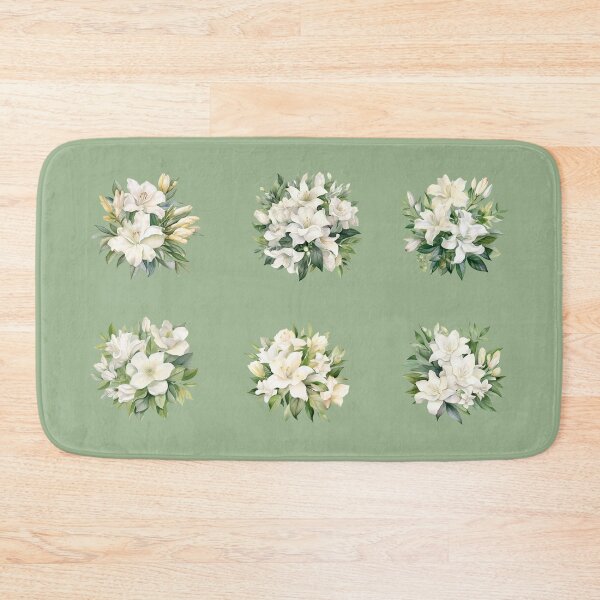 Item preview, white lilies pack - 6 pieces lily bundle designed and sold by EmeraldeaArt.