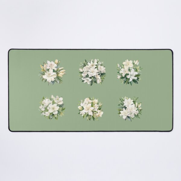 Item preview, white lilies pack - 6 pieces lily bundle designed and sold by EmeraldeaArt.