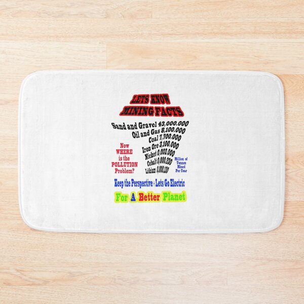 Item preview, Lets Know Mining Facts. For a Better Planet designed and sold by 4ABetterPlanet.