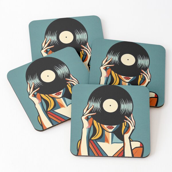 Item preview, Vinyl Veiled Visage designed and sold by DJ-Portable.