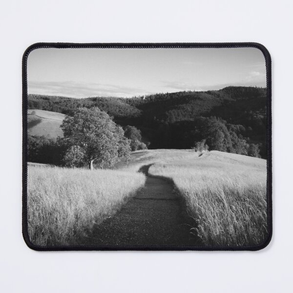 Item preview, Photo Beautiful summer meadow Odenwald in black and white designed and sold by Marvin Diehl.