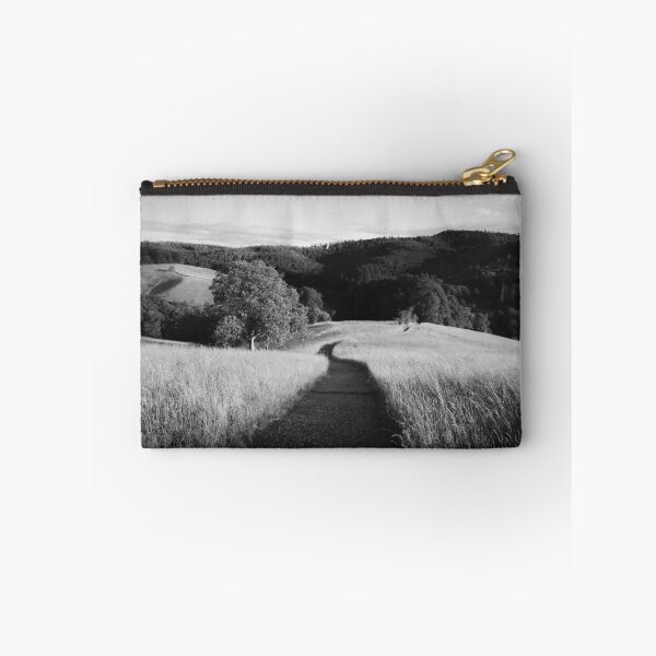 Item preview, Photo Beautiful summer meadow Odenwald in black and white designed and sold by Marvin Diehl.