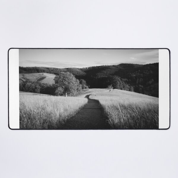 Item preview, Photo Beautiful summer meadow Odenwald in black and white designed and sold by Marvin Diehl.