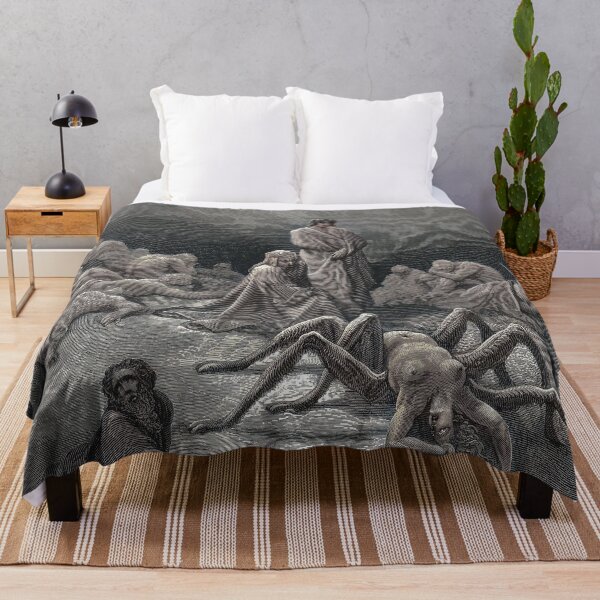 Item preview, Purgatory Canto 12, The Soul of Arachne - Gustave Doré, 1867 designed and sold by immortalpeaches.