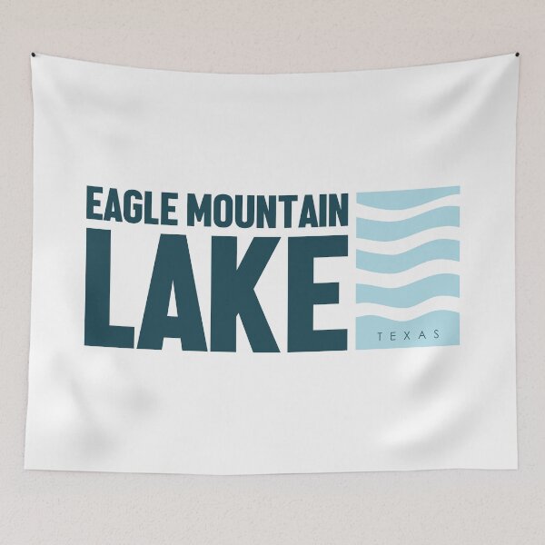Item preview, Eagle Mountain Lake Texas designed and sold by bivenart.