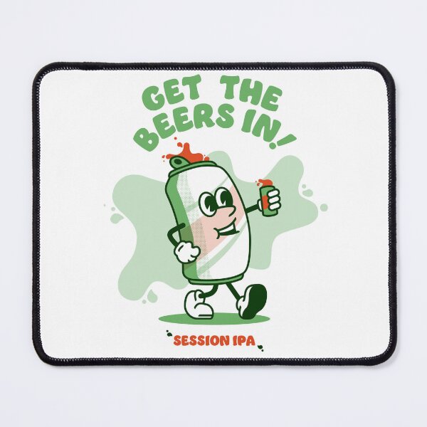 Item preview, Beer can character design graphic designed and sold by ACDesignCo.