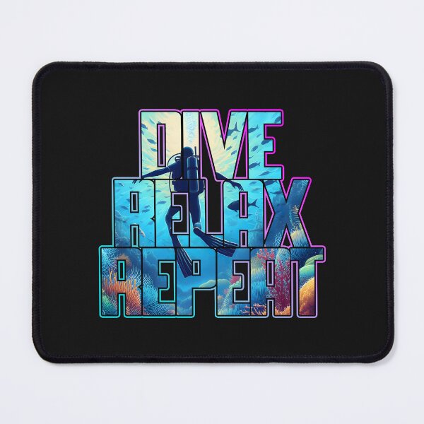 Item preview, Dive, Relax, Repeat! designed and sold by SerhiiArt.