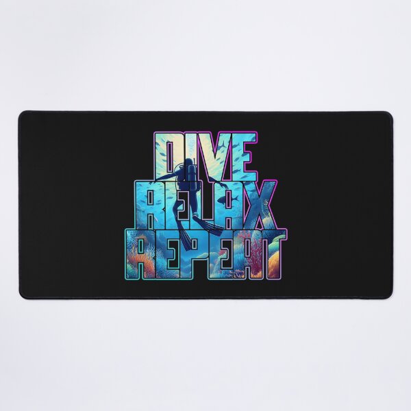 Item preview, Dive, Relax, Repeat! designed and sold by SerhiiArt.