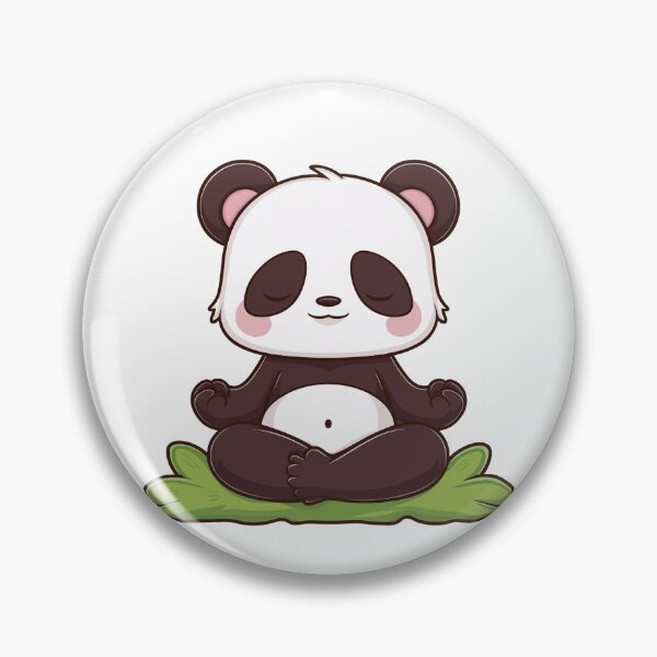 Item preview, Panda Meditating Cute designed and sold by canvadreamer444.