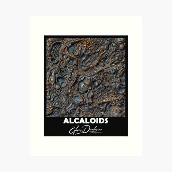 Aperçu de l'œuvre Alcaloids 93 créée et vendue par olivier duchossoir.