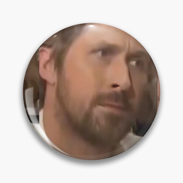 Item preview, Ryan Gosling - Confused Sticker designed and sold by spiderdudejung.