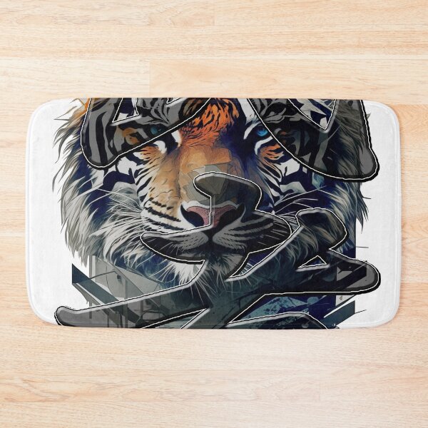 Item preview, Warrior Tiger with Japan Kanji designed and sold by Arramavis.