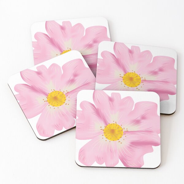 Item preview, Pink Flowers Illustration designed and sold by karyalangit.