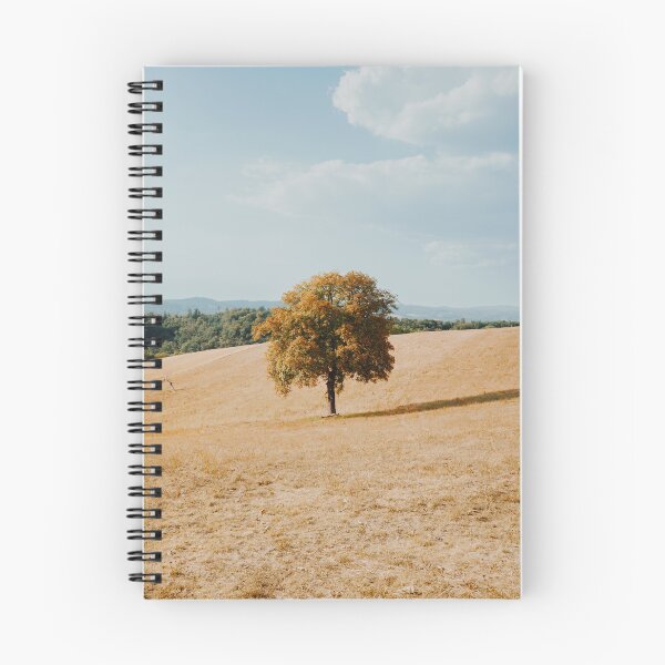 Item preview, Single tree landscape photo in the Odenwald in summer designed and sold by Marvin Diehl.