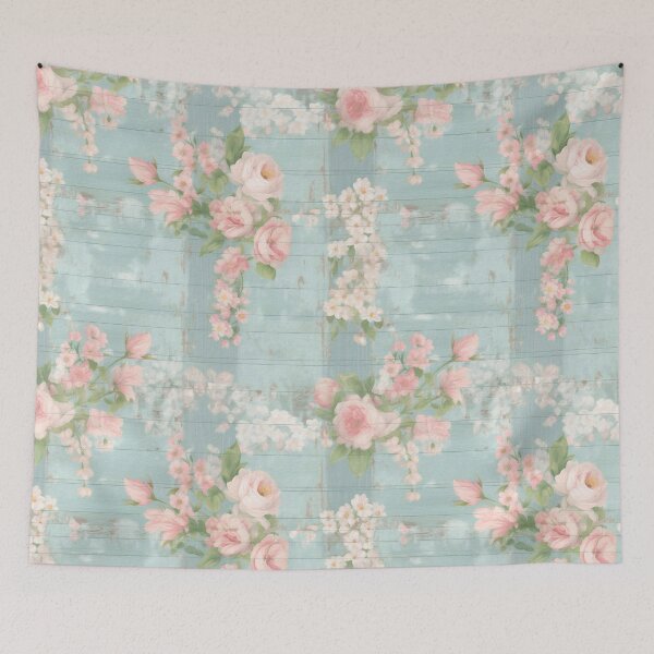 Item preview, Vintage flowers,shabby,rustic,roses,summer pattern  designed and sold by MariaMarinova.