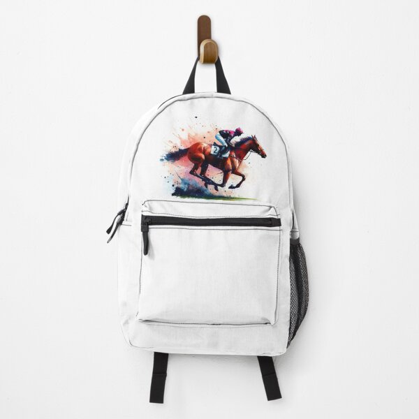 Item preview, Horse race in watercolor designed and sold by paulrommer.